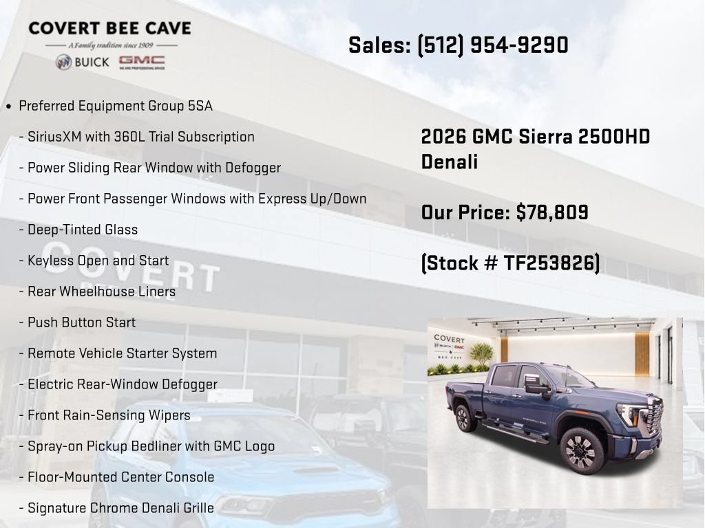 New 2026 Downpour Metallic GMC Denali image 7
