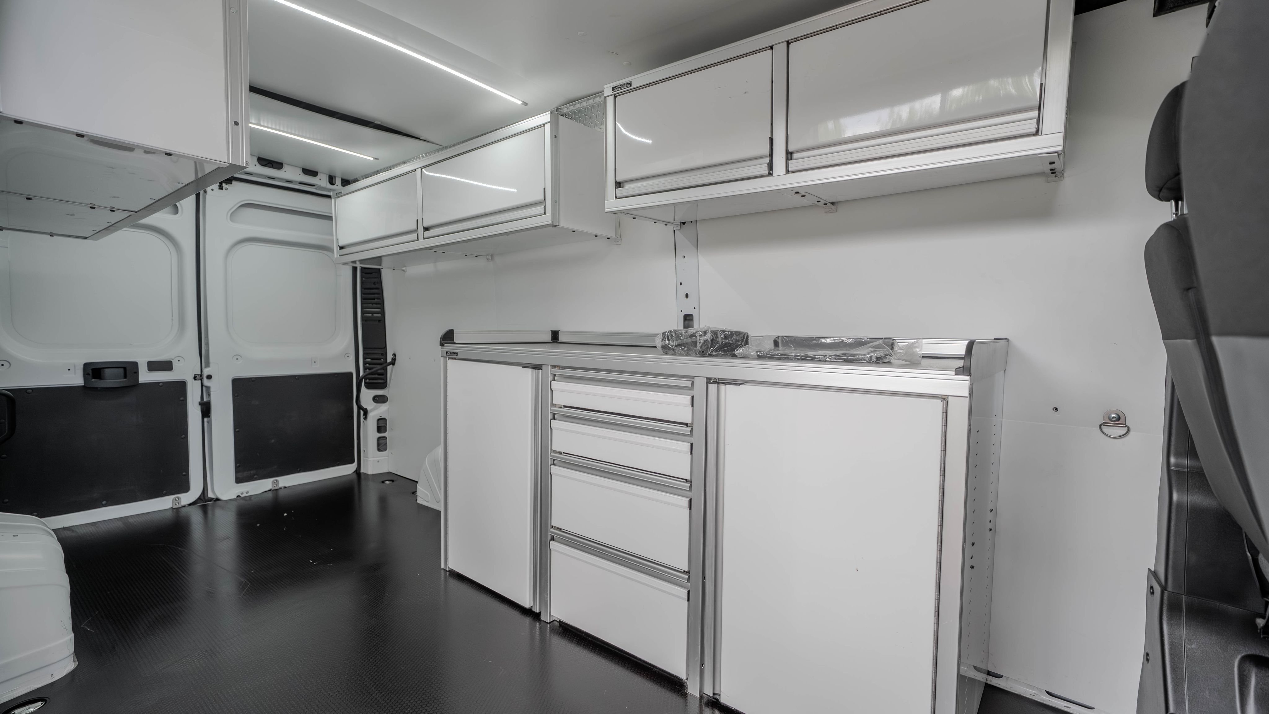 Used 2024 Bright White Clearcoat Ram High Roof image 25
