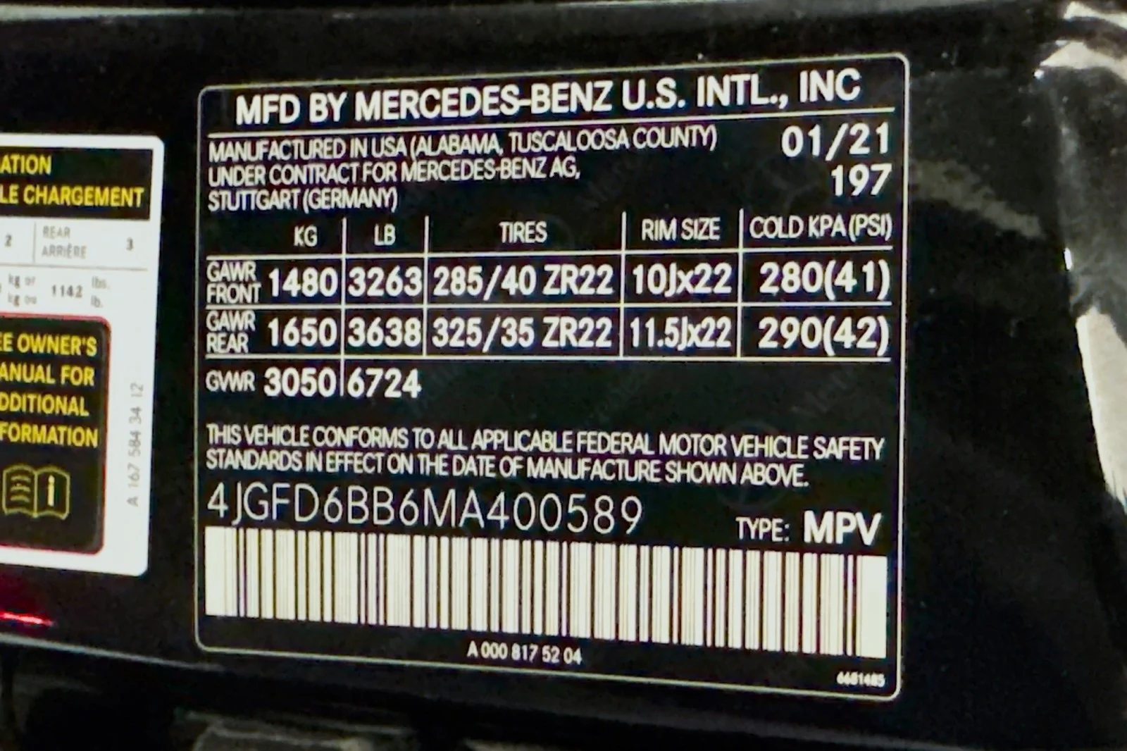 Used 2021 Obsidian Black Metallic Mercedes-Benz AMG® GLE 53 image 24