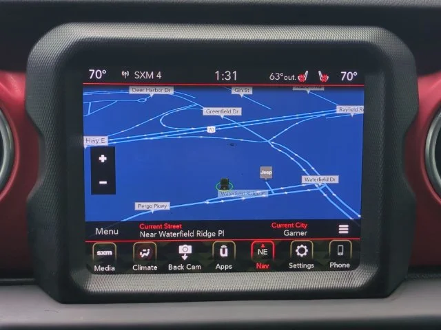 Used 2019 Blue Jeep Unlimited Rubicon image 22