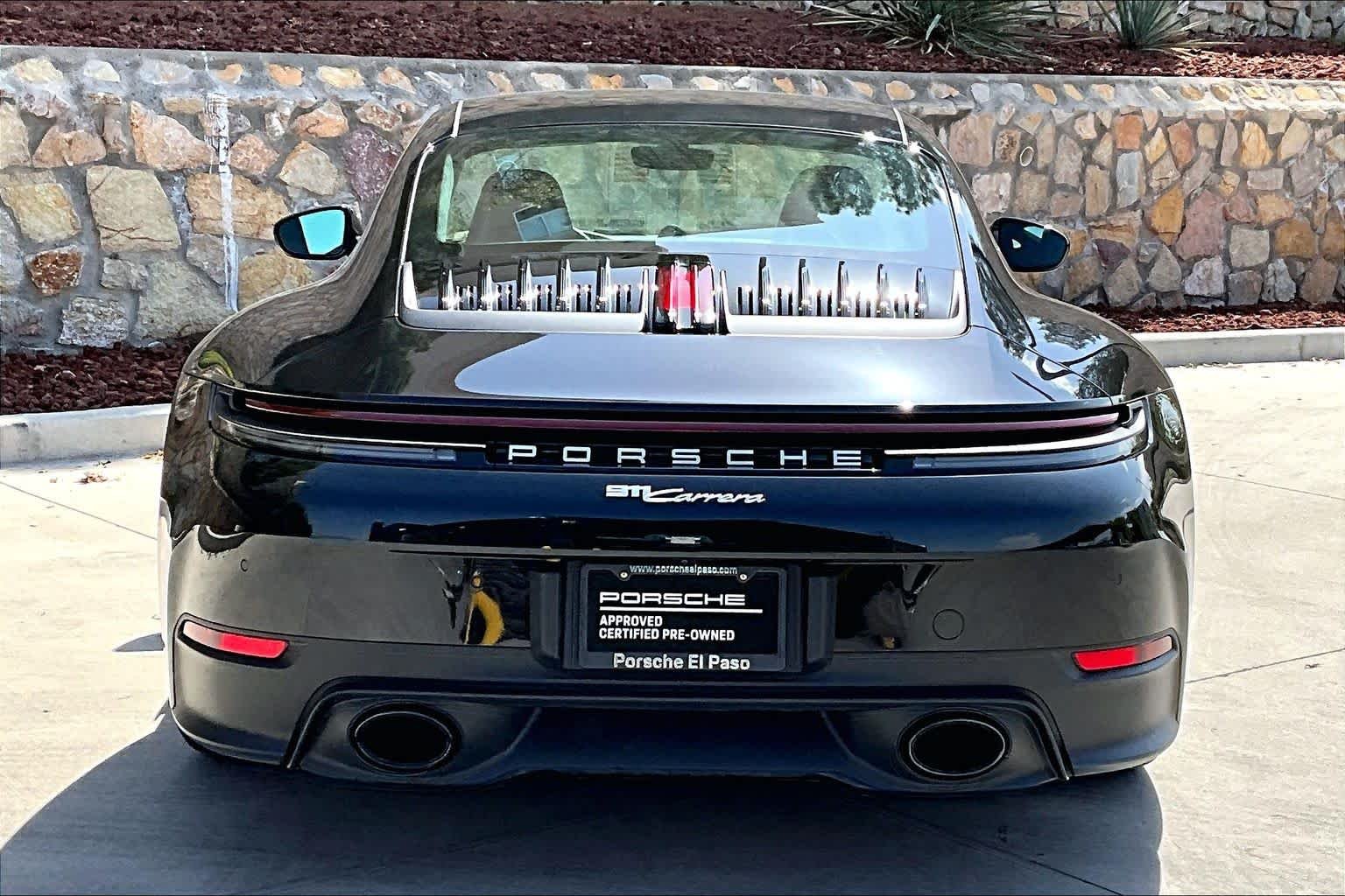 Used 2025 Black Porsche Carrera image 6