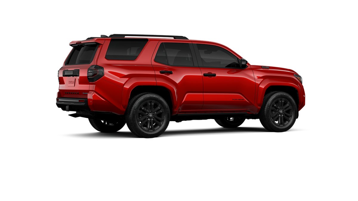 New 2026 Red Toyota Platinum image 11