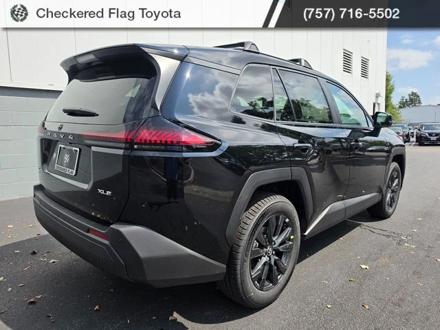 New 2026 Midnight Black Metallic Toyota XLE Premium image 3