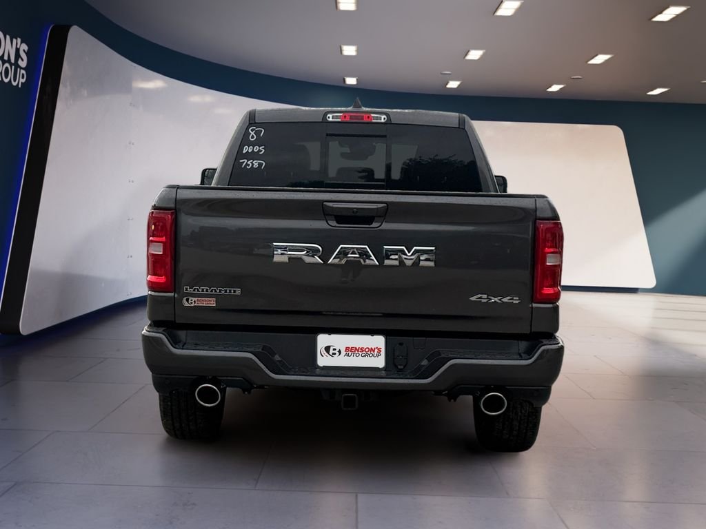 New 2026 Granite Crystal Metallic Clear-Coat Exterior Paint RAM Laramie image 4
