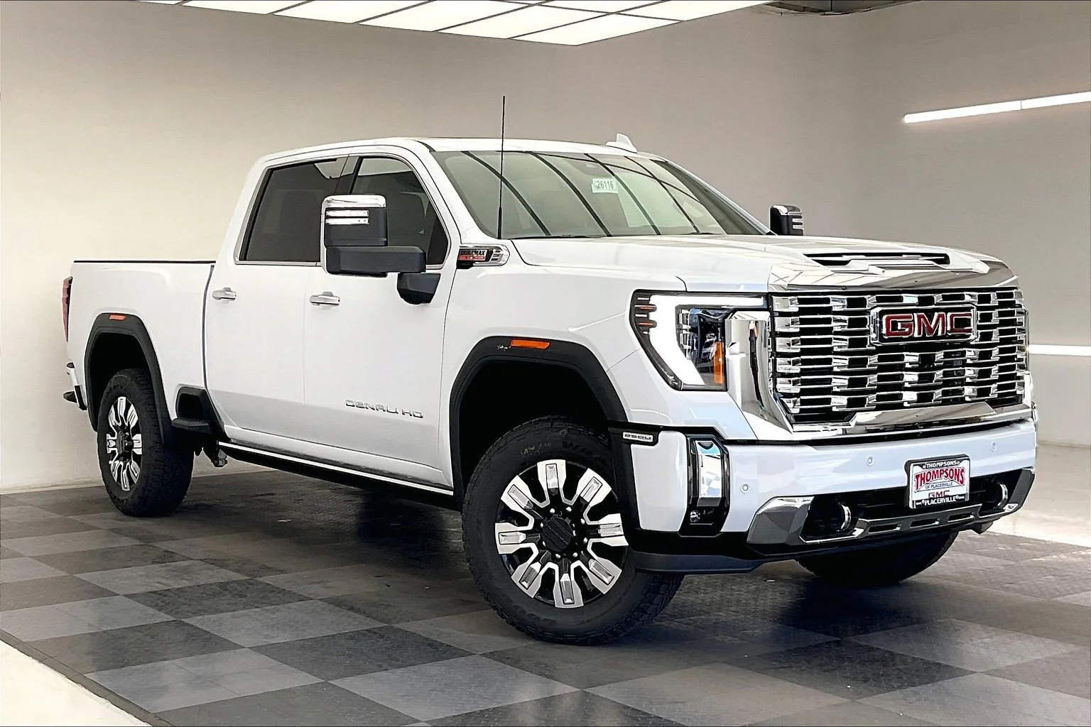 New 2026 Glacier White Tricoat GMC Denali image 1