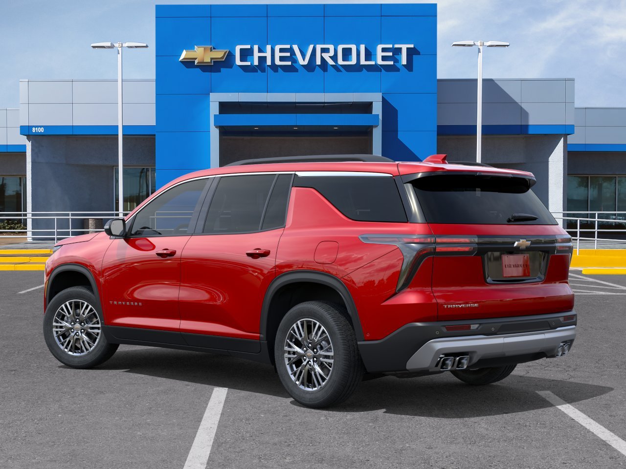 New 2026 Radiant Red Tintcoat Chevrolet LT image 3