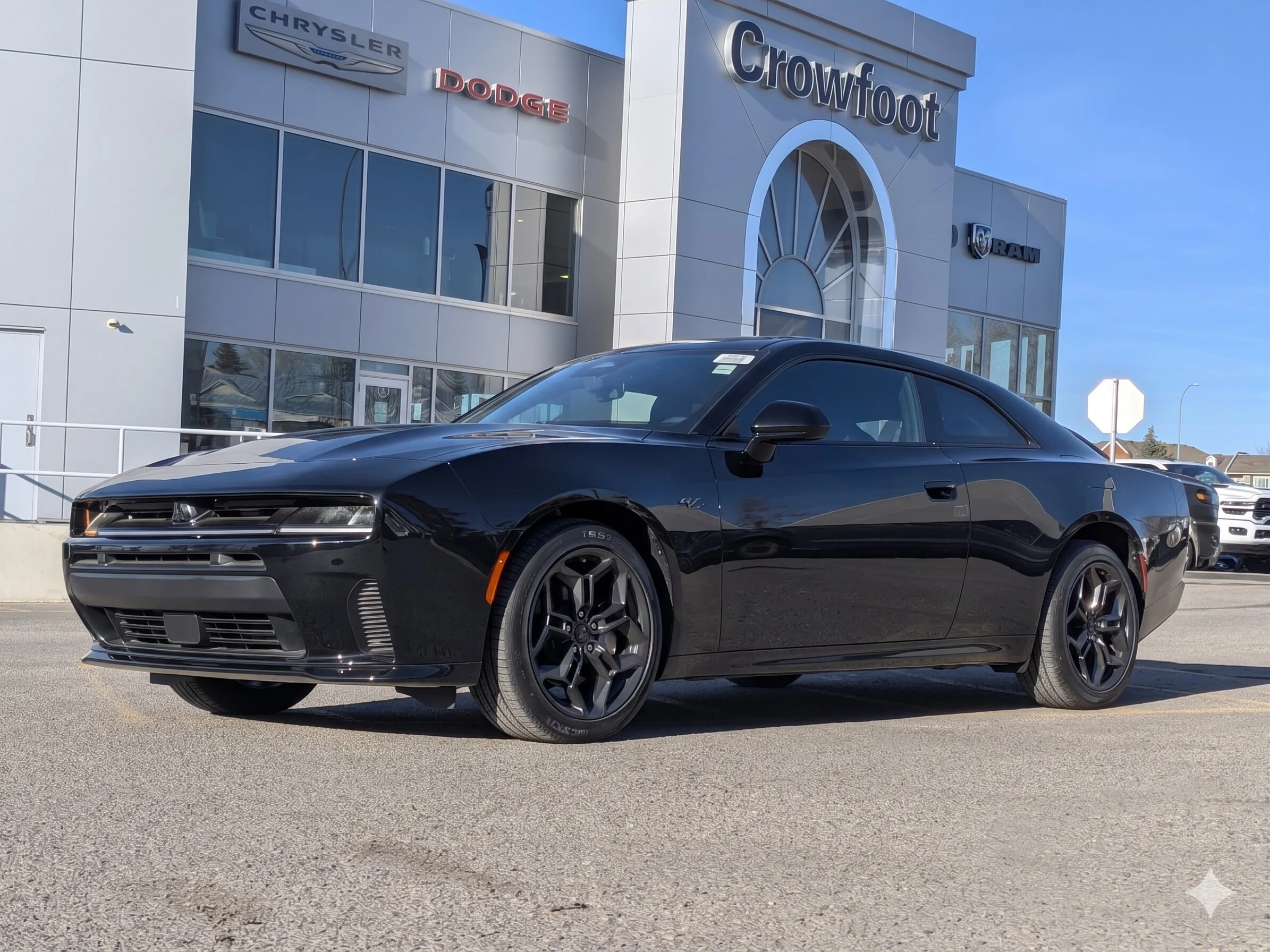 New 2026 Black Dodge R/T - - Blacktop Pack - Hurricane Turbo - 20 Black Wheels - AWD & tons more! image 1
