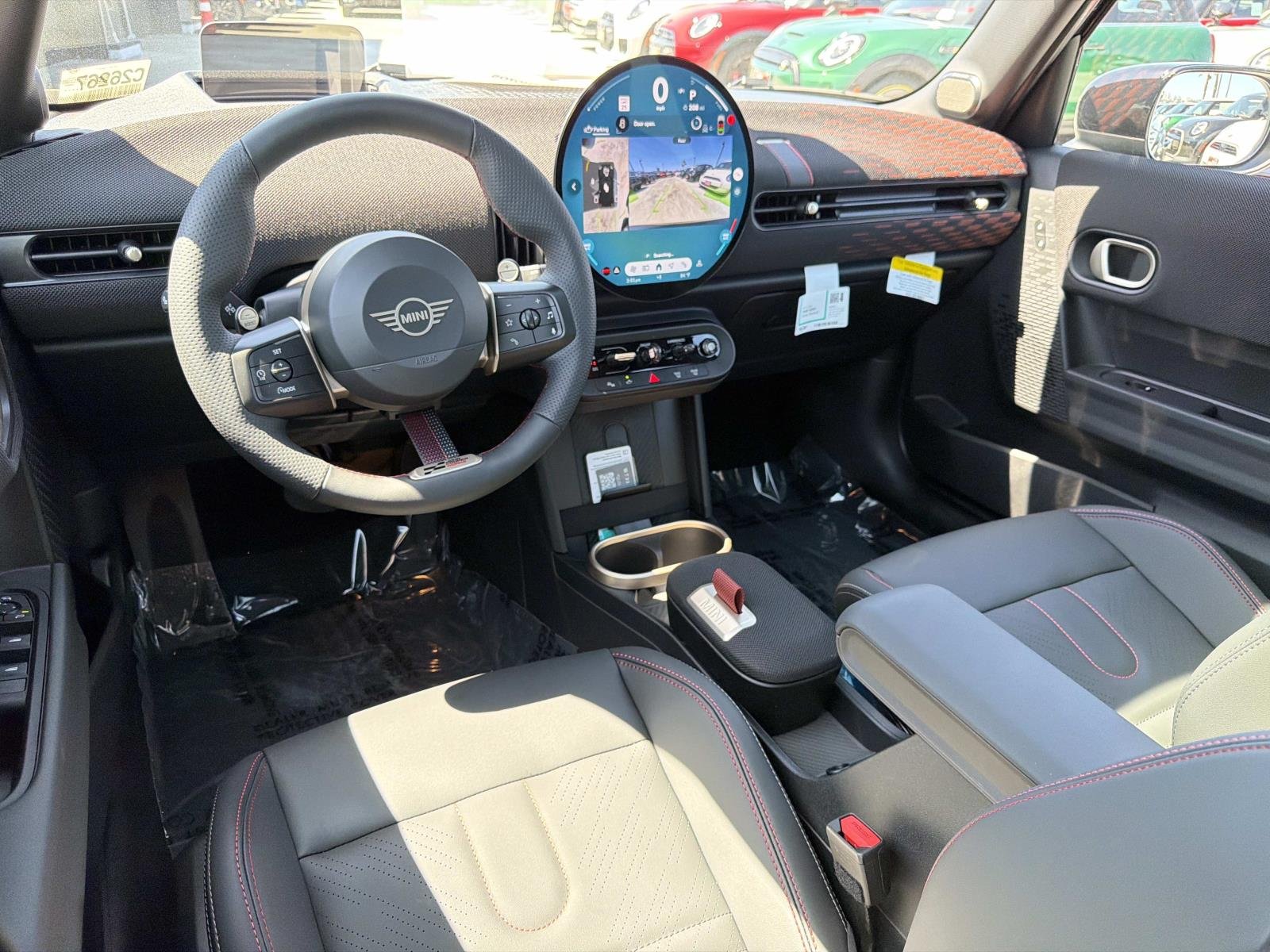 New 2026 0C4R Midnight Black II Metallic MINI Iconic image 8