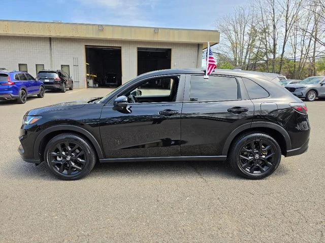Used 2023 Crystal Black Pearl Honda Sport image 2