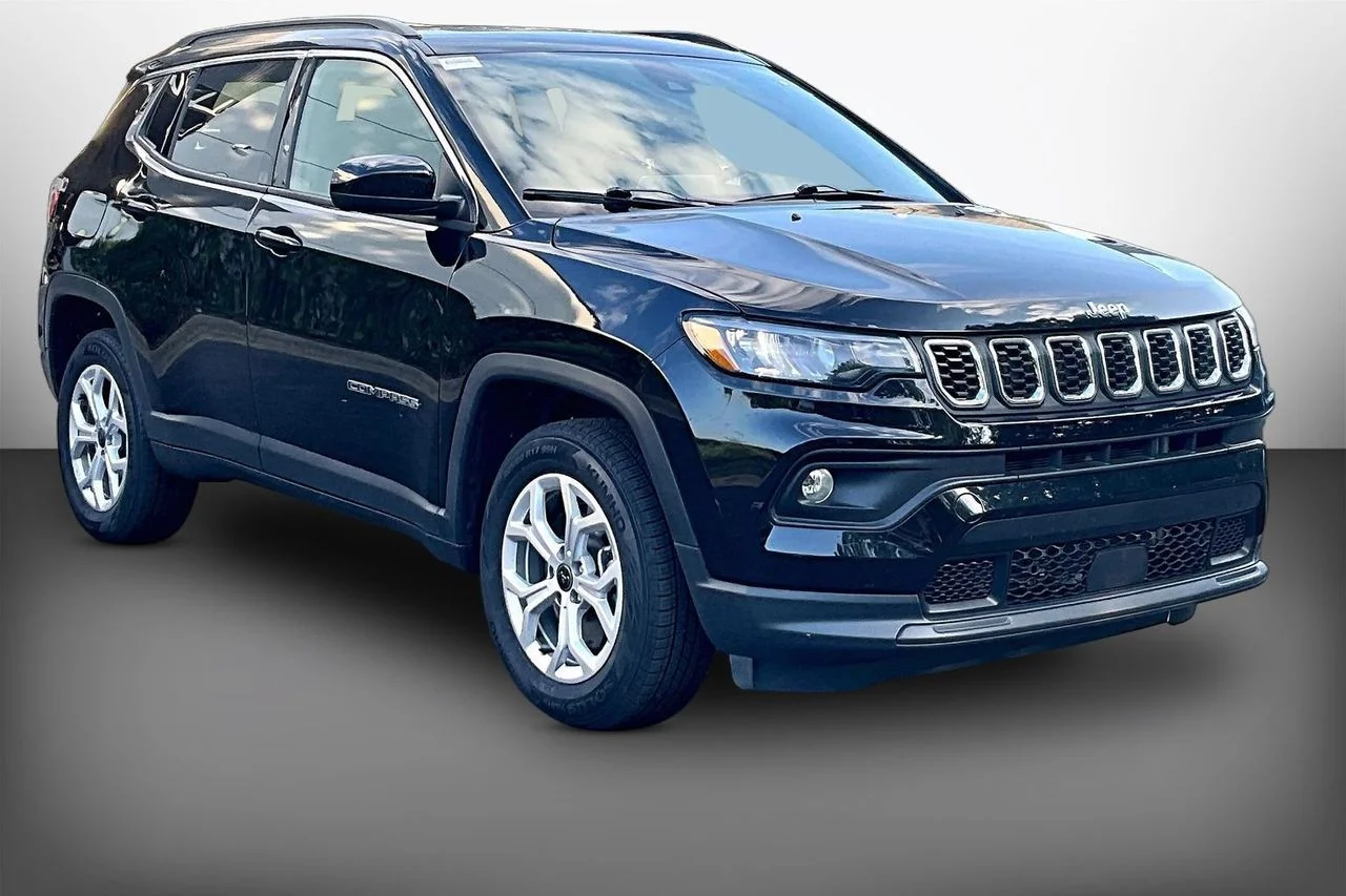 Certified Used 2025 Black Jeep Latitude image 1
