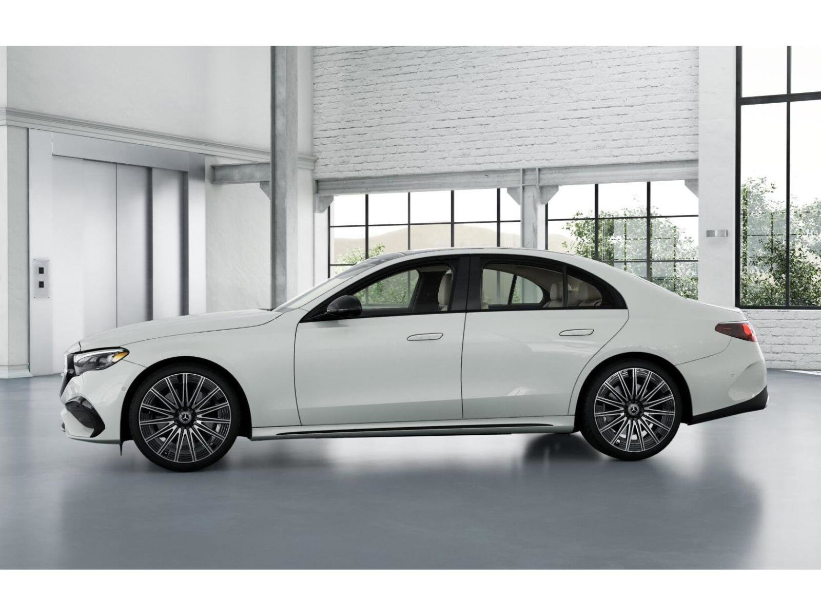 New 2026 MANUFAKTUR Moonlight White Metallic Mercedes-Benz E 450 image 35