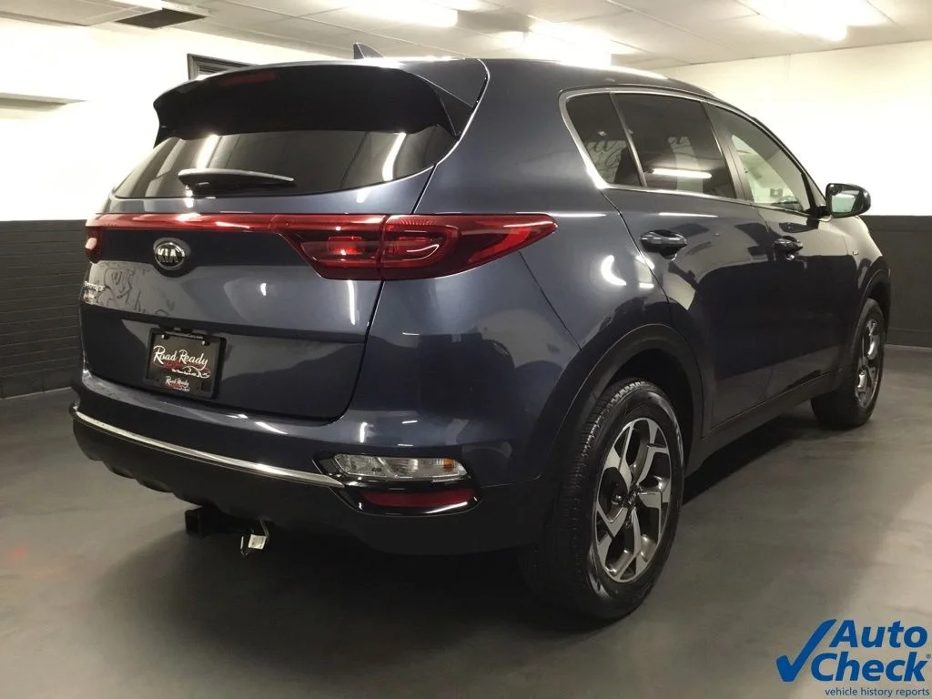 Used 2020 Blue Kia LX image 10