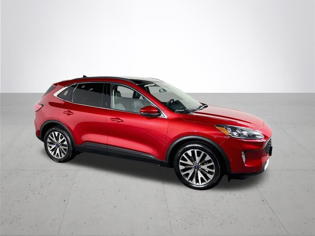 Used 2020 Red Ford Titanium image 4