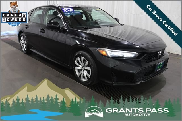 Certified Used 2025 Black Honda LX image 1