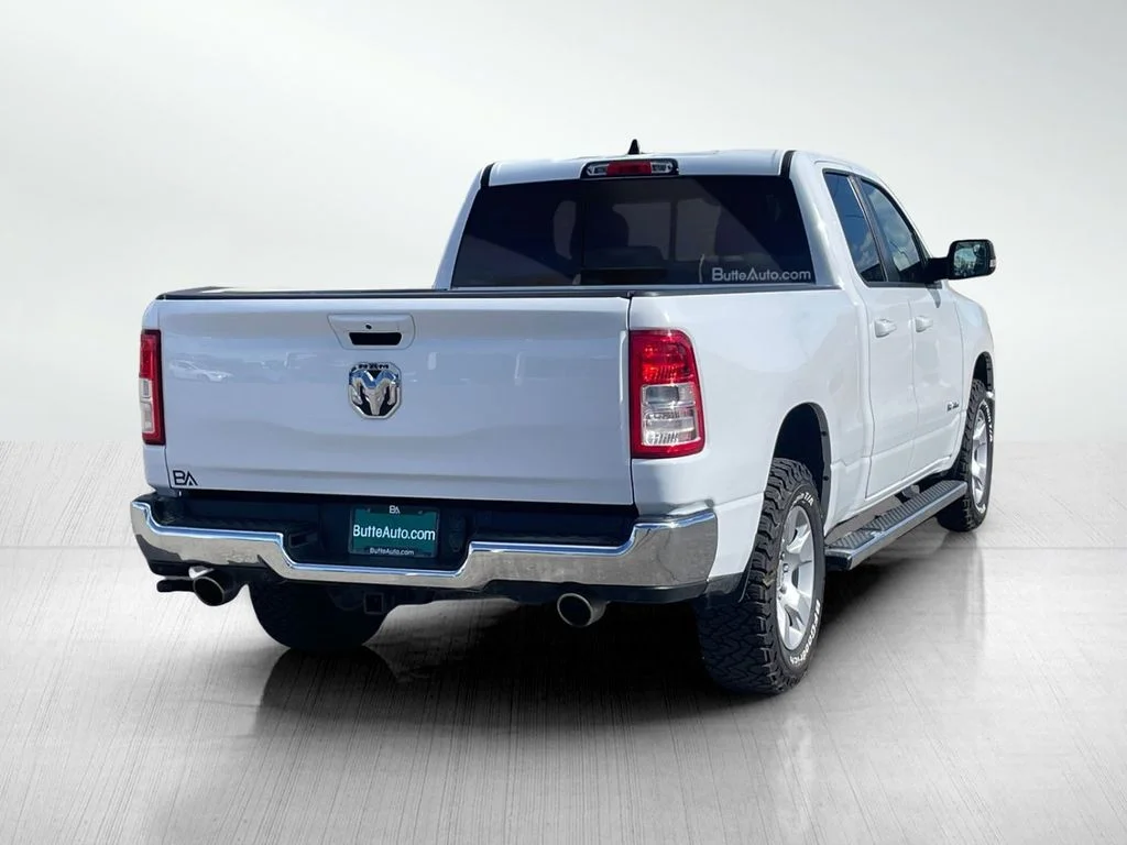 Used 2022 Bright White Clearcoat Ram Big Horn image 3