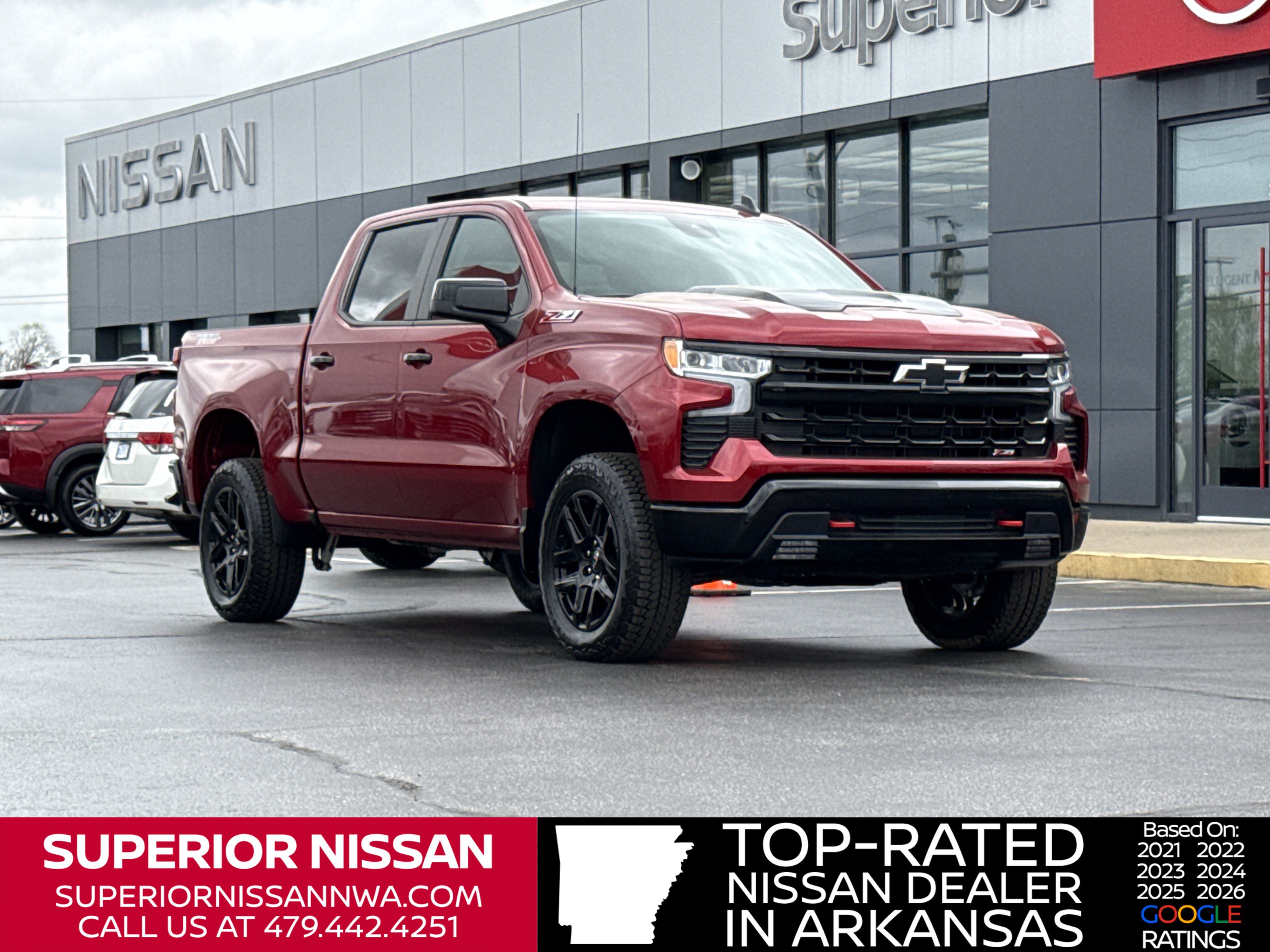 Used 2026 Radiant Red Tintcoat Chevrolet LT Trail Boss 4WD image 1