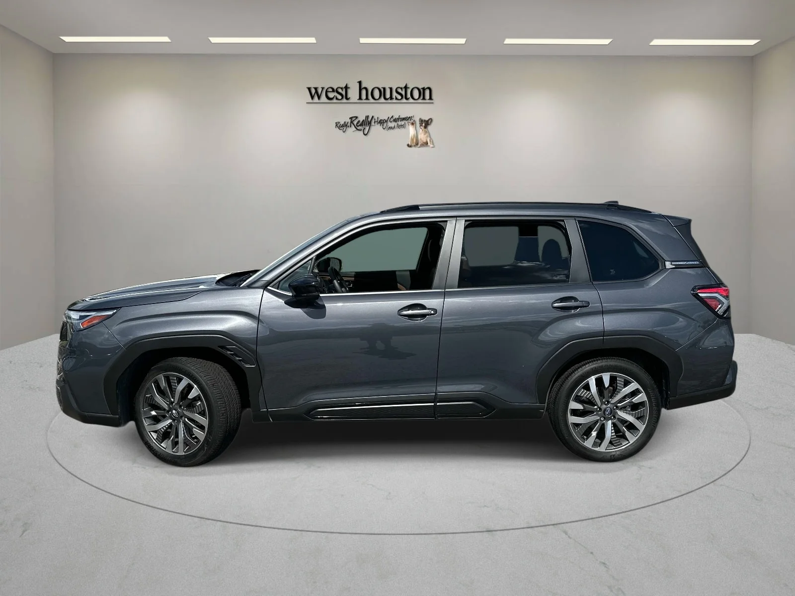 Certified Used 2025 Magnetite Gray Metallic Subaru Touring AWD image 8