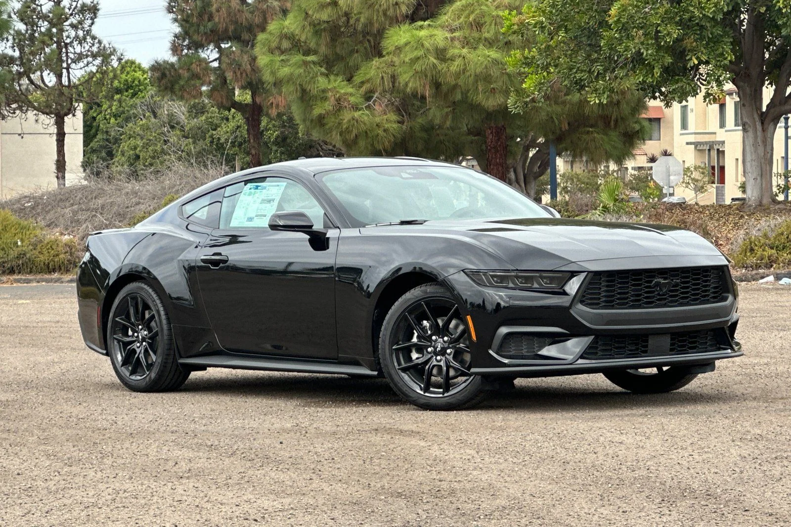 New 2026 Shadow Black Ford EcoBoost® Premium Fastback image 1