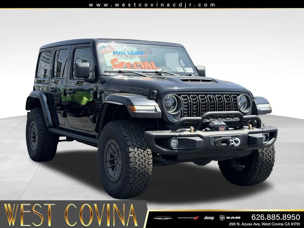 New 2024 Black Clear-Coat Exterior Paint Jeep Rubicon 392 image 4