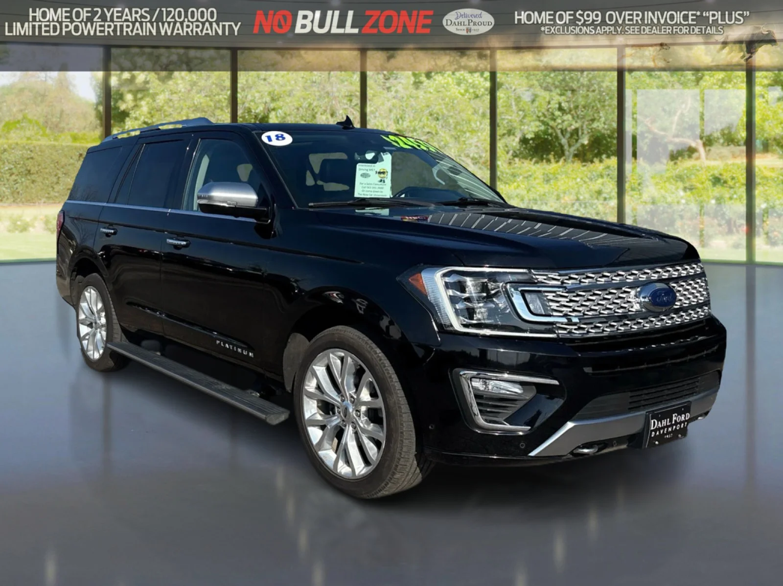 Used 2018 Black Ford Platinum image 7