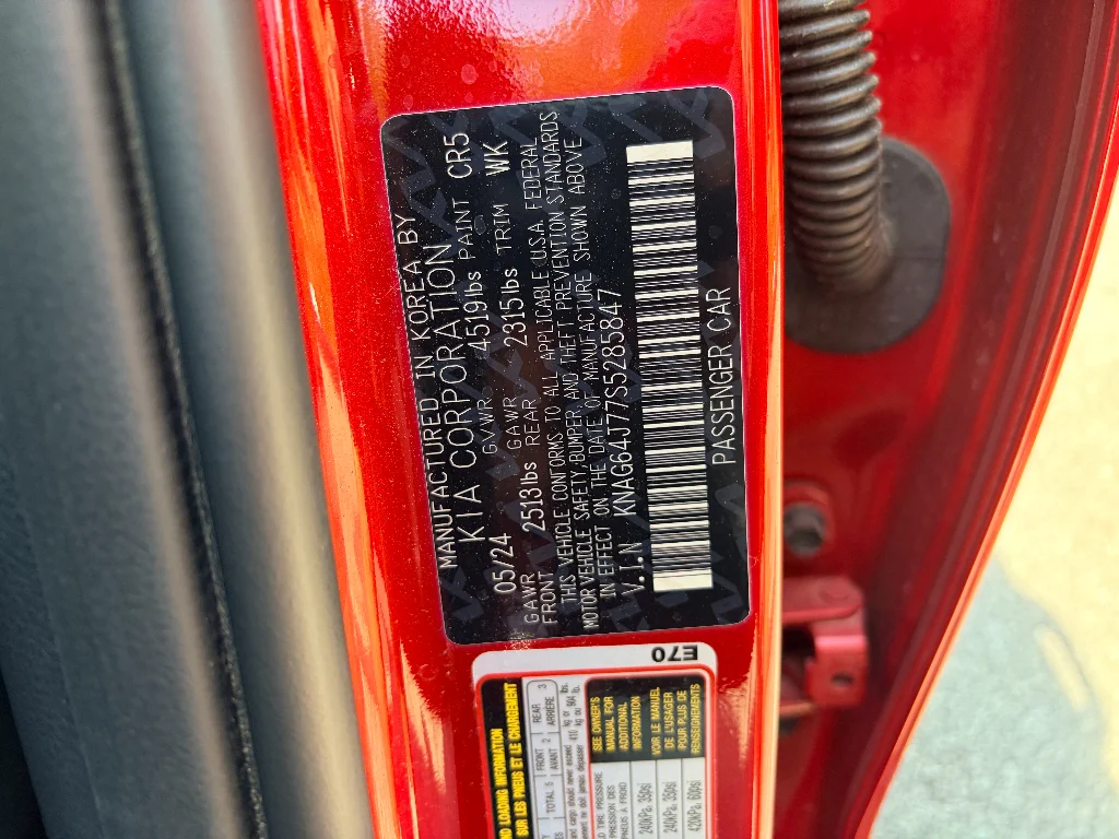 Used 2025 Runway Red Kia GT-Line image 32