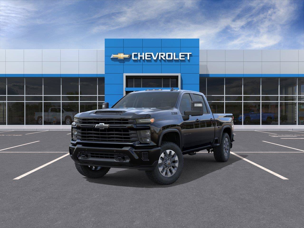 New 2026 Black Chevrolet Custom image 8
