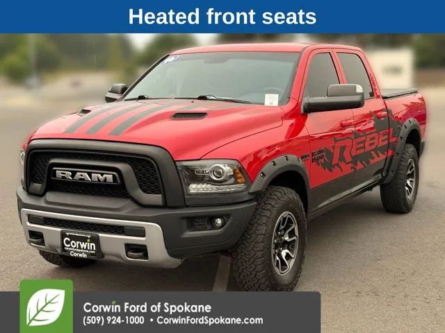 Used 2016 Flame Red Clearcoat Ram Rebel image 5