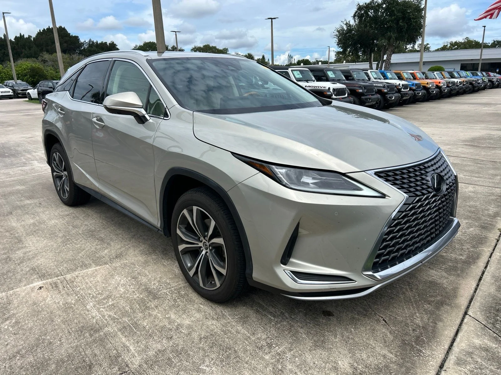 Used 2021 Beige Metallic Lexus 350 image 22