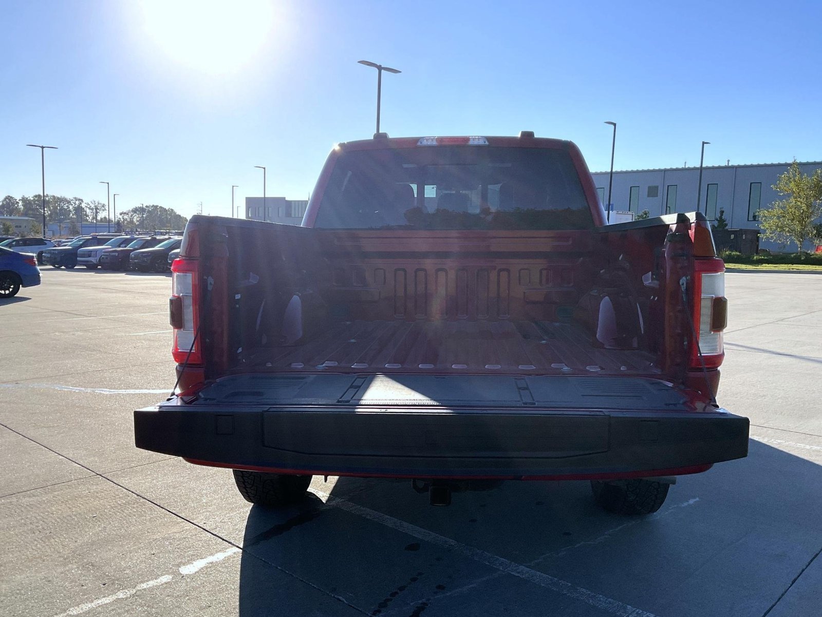 Used 2023 Red Ford Lariat image 9