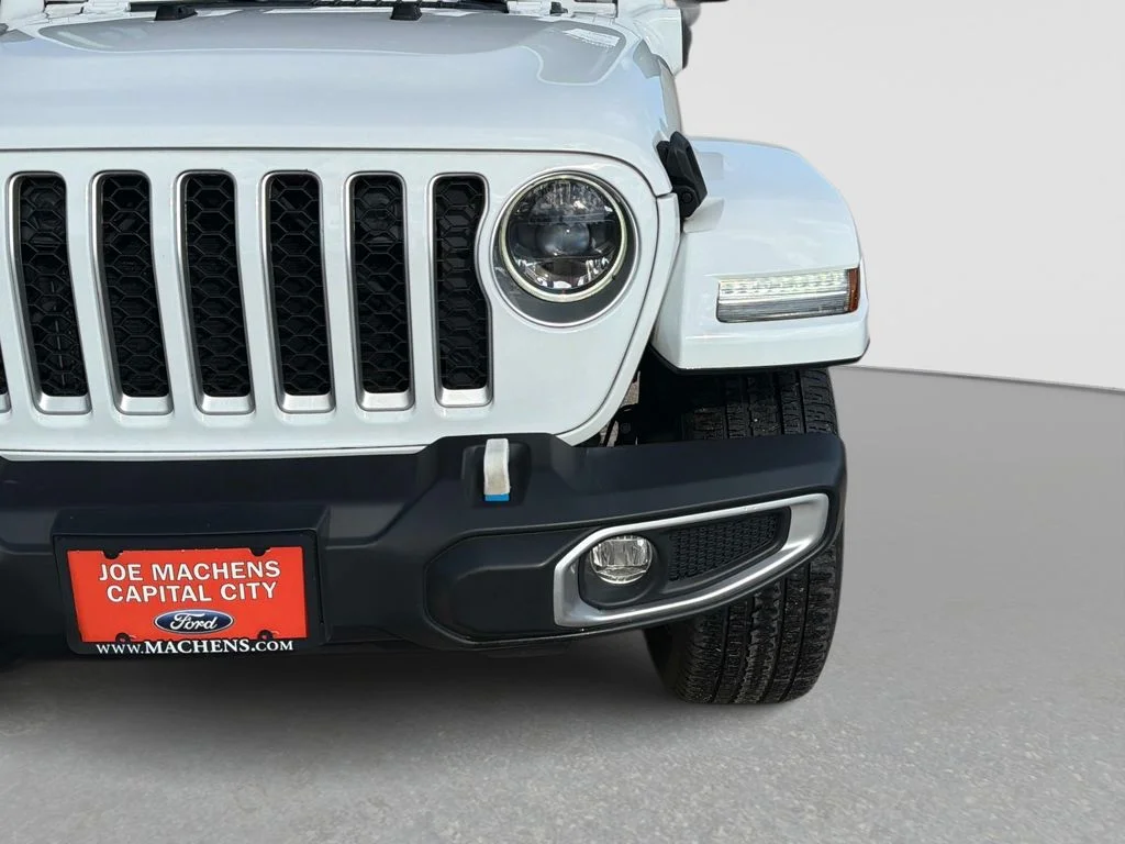 Used 2023 White Jeep Sahara 4xe image 11