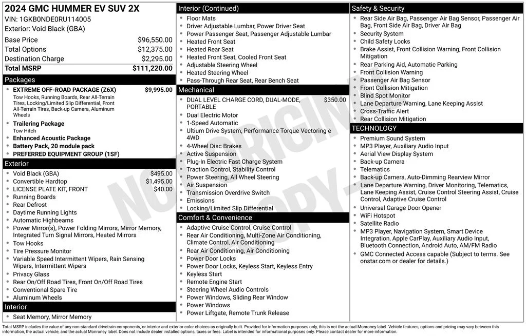 Used 2024 Black GMC 2X image 9