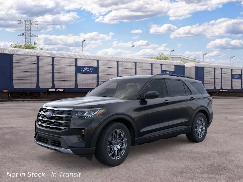 New 2026 Agate Black Metallic Ford Active image 1