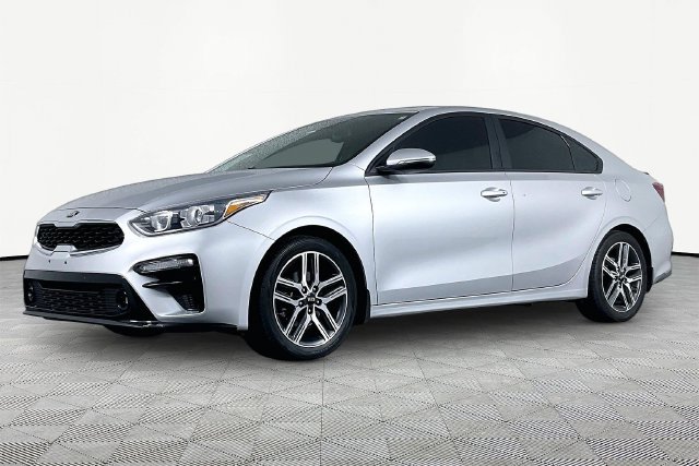 Used 2020 Silver Kia EX image 1