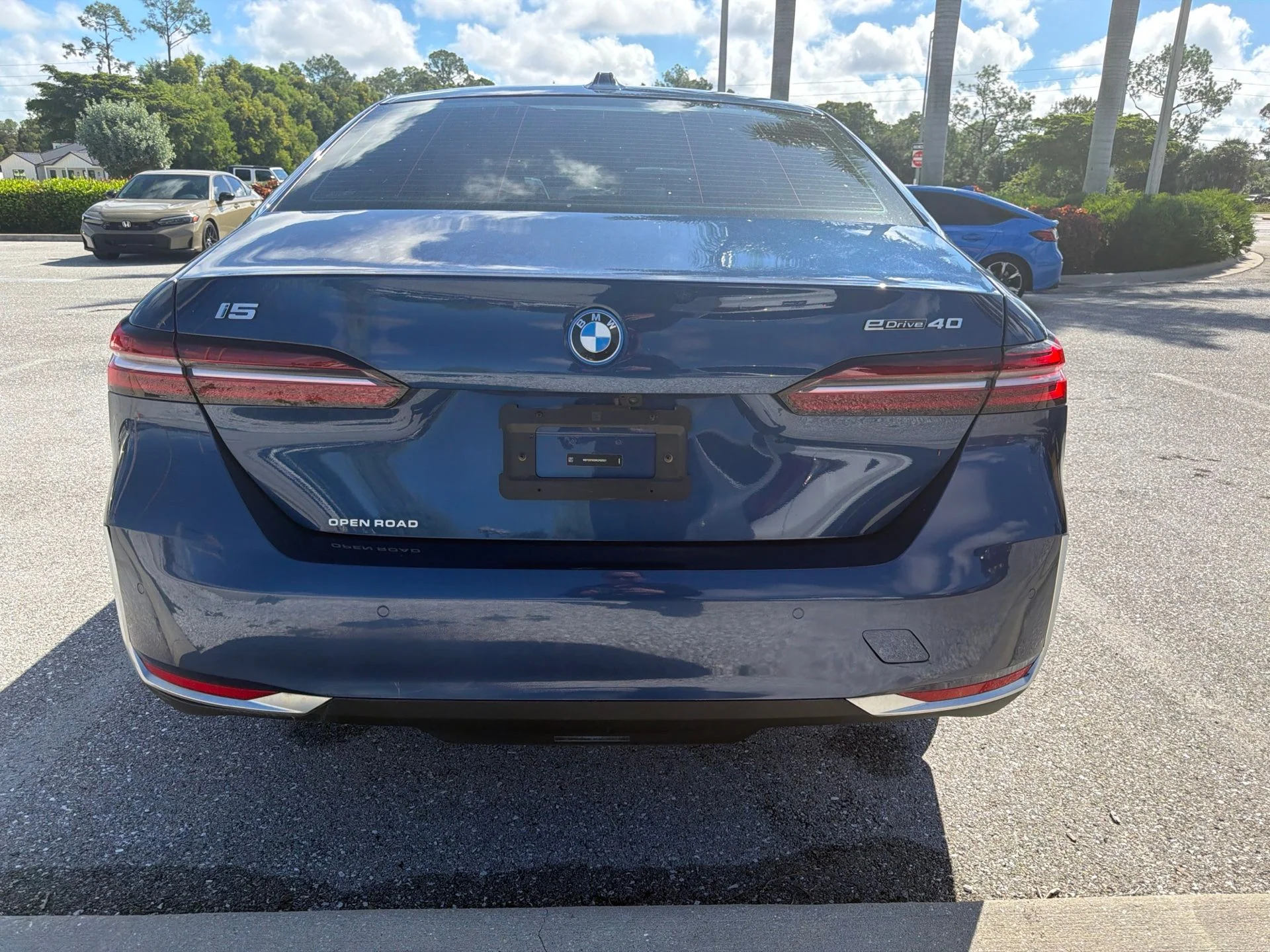 Used 2024 Blue Metallic BMW eDrive40 image 10