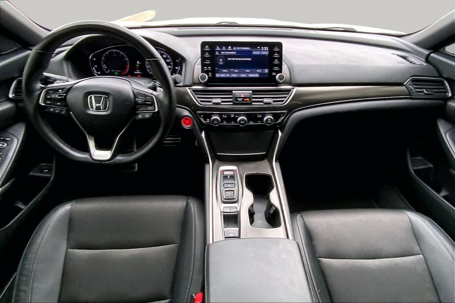 Used 2022 Platinum White Pearl Honda Sport image 13