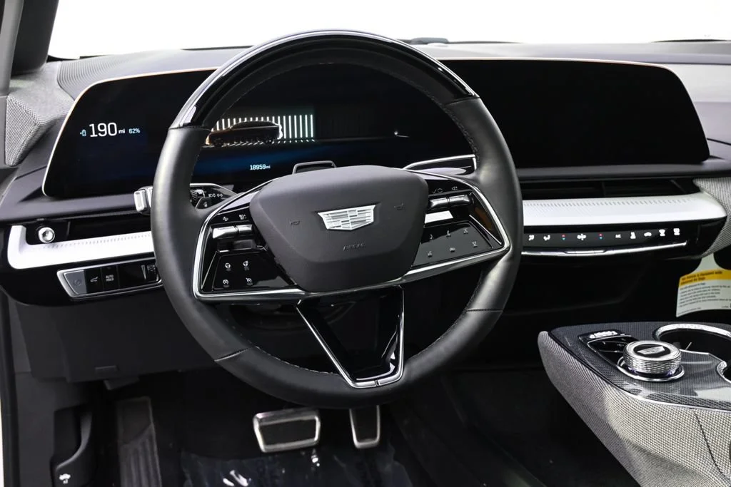 Certified Used 2025 Crystal White Tricoat Cadillac Luxury 2 image 12