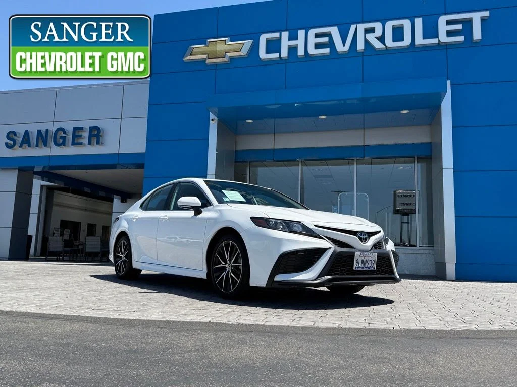 Used 2023 White Toyota SE image 1