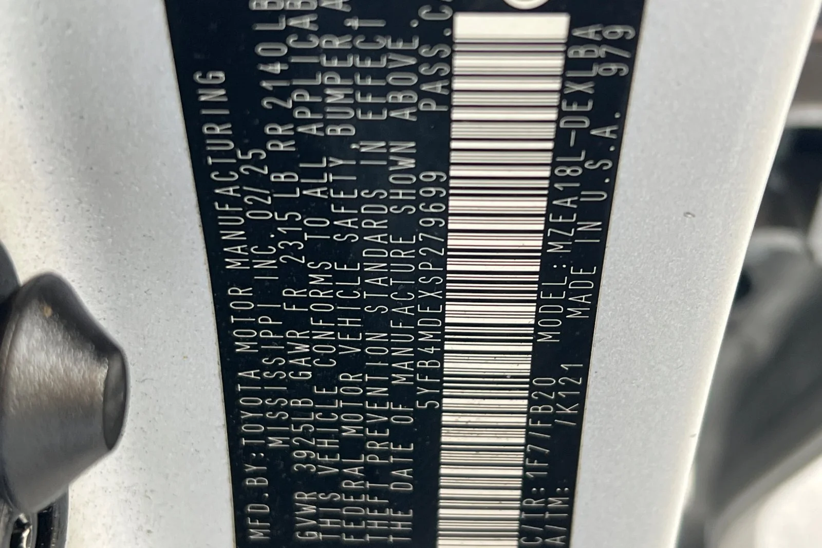 Certified Used 2025 Silver Toyota LE image 26