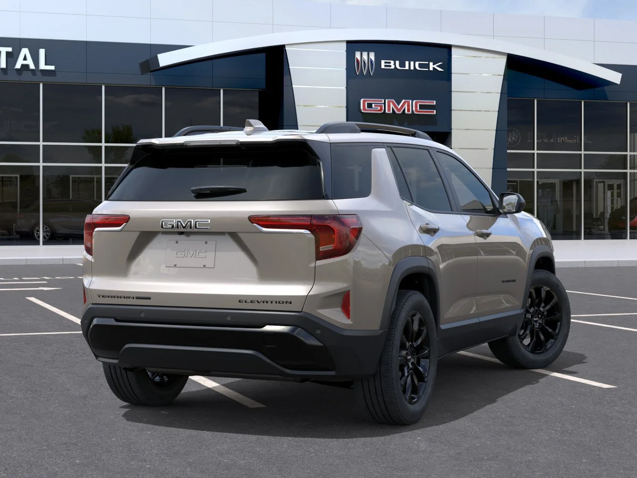New 2027 Riverstone Metallic GMC AWD Elevation image 5