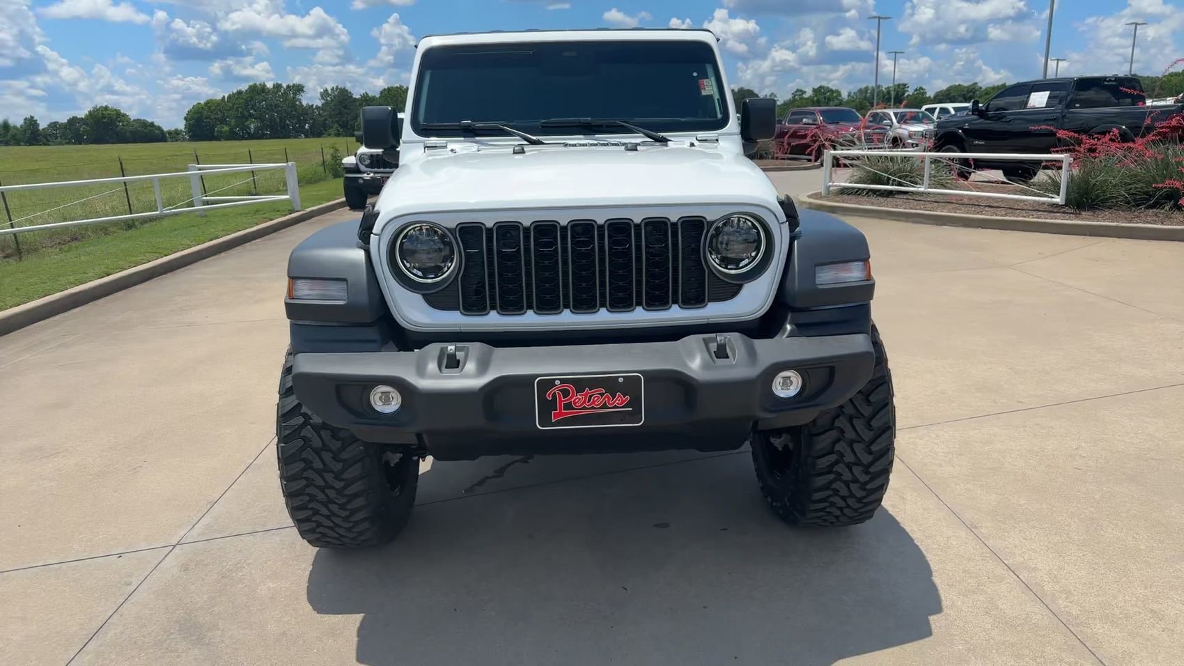 New 2026 Bright White Clearcoat Jeep Sport S image 4