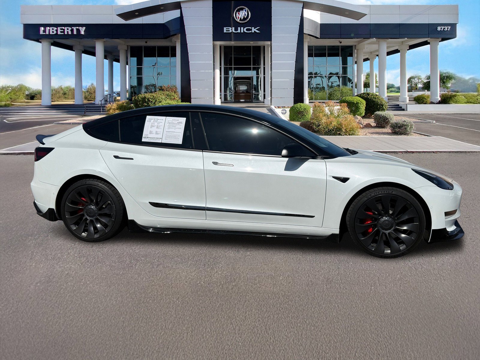 Used 2022 Tesla Model 3 Performance with VIN 5YJ3E1EC1NF335820 for sale in Peoria, AZ