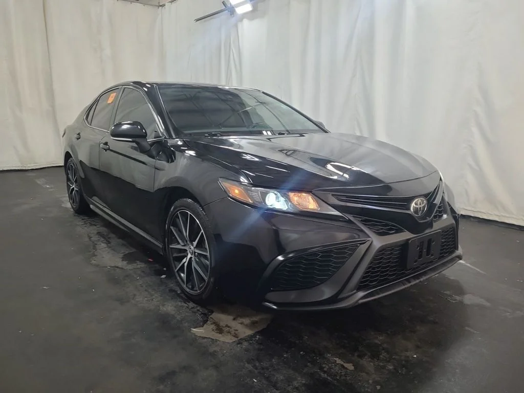 Used 2023 Black Toyota SE image 3