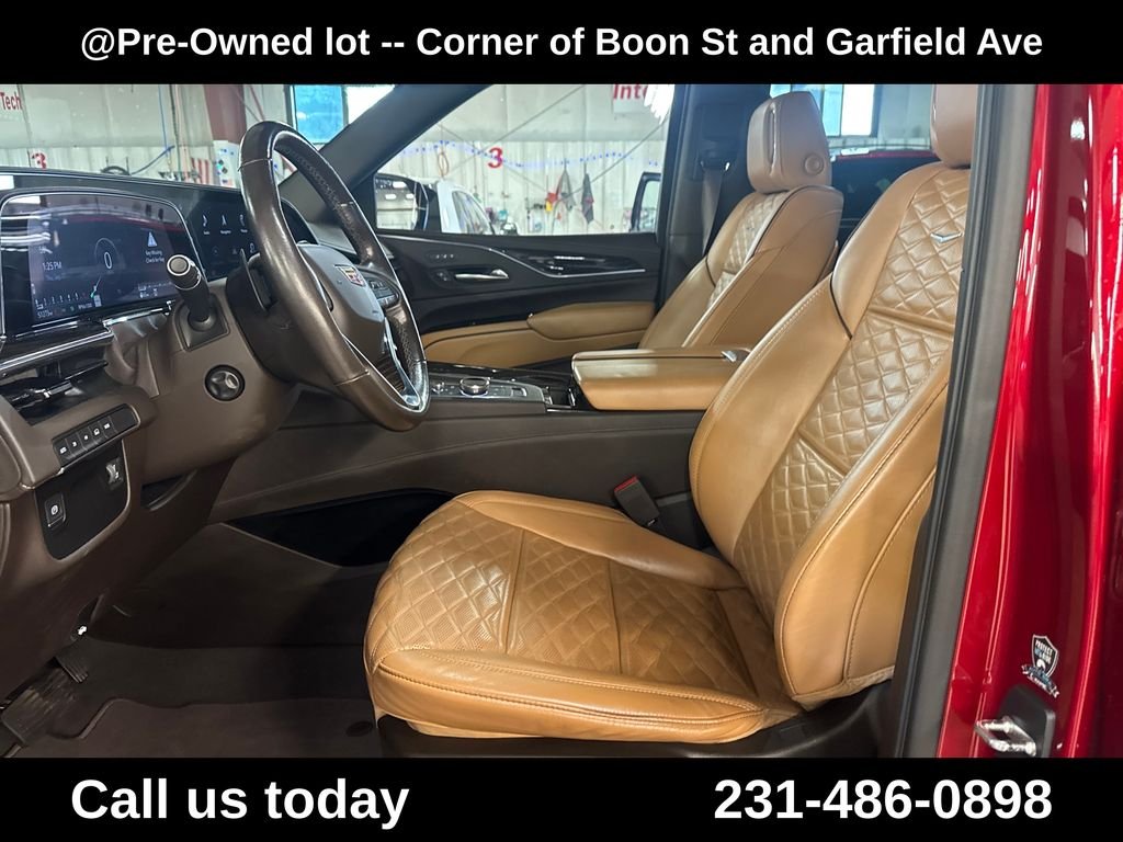Used 2021 Red Cadillac Premium Luxury image 14