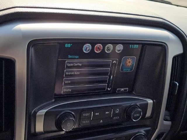 Used 2017 ONYX BLACK GMC SLT image 8