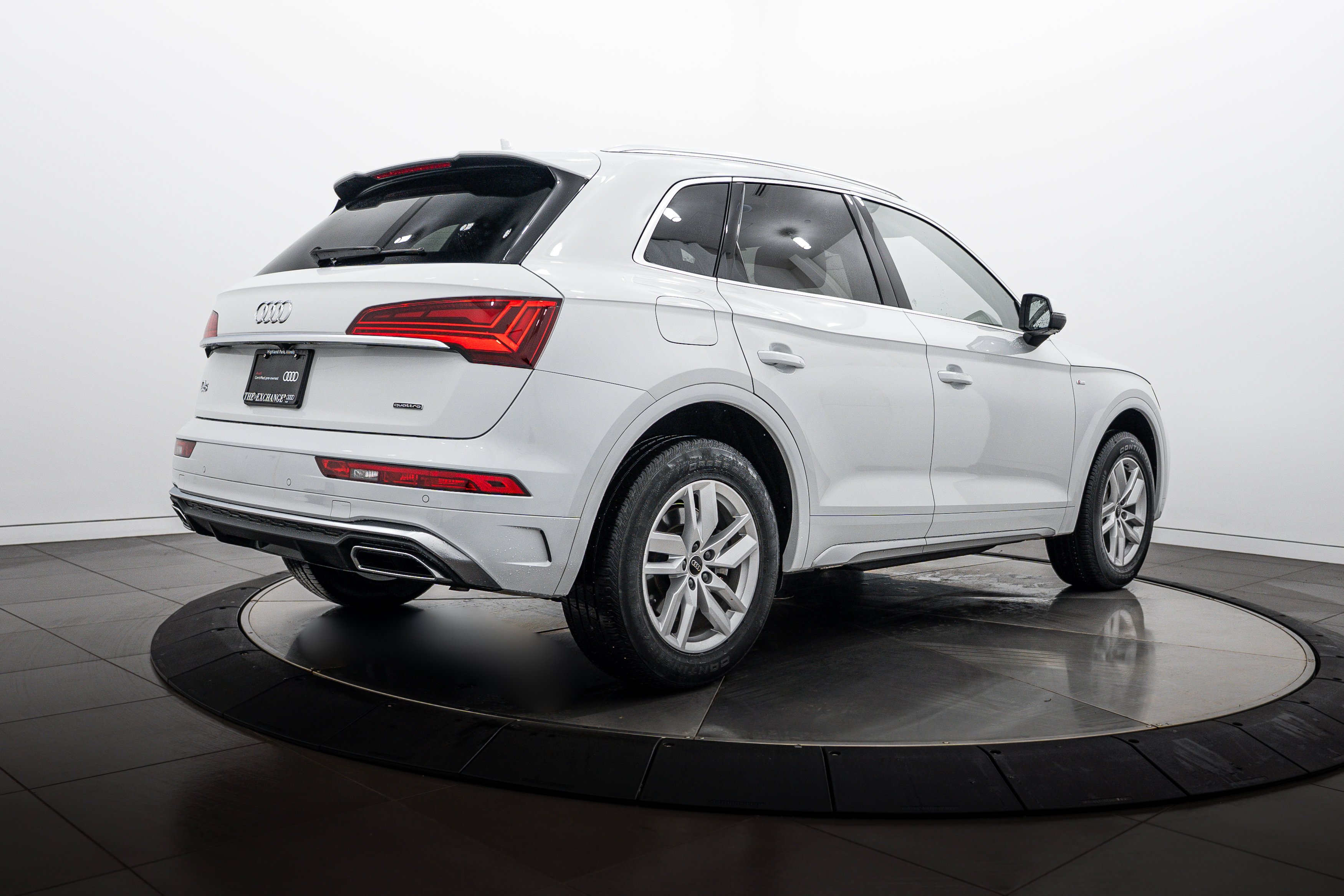 Certified Used 2023 Glacier White Metallic Audi S line Premium image 4