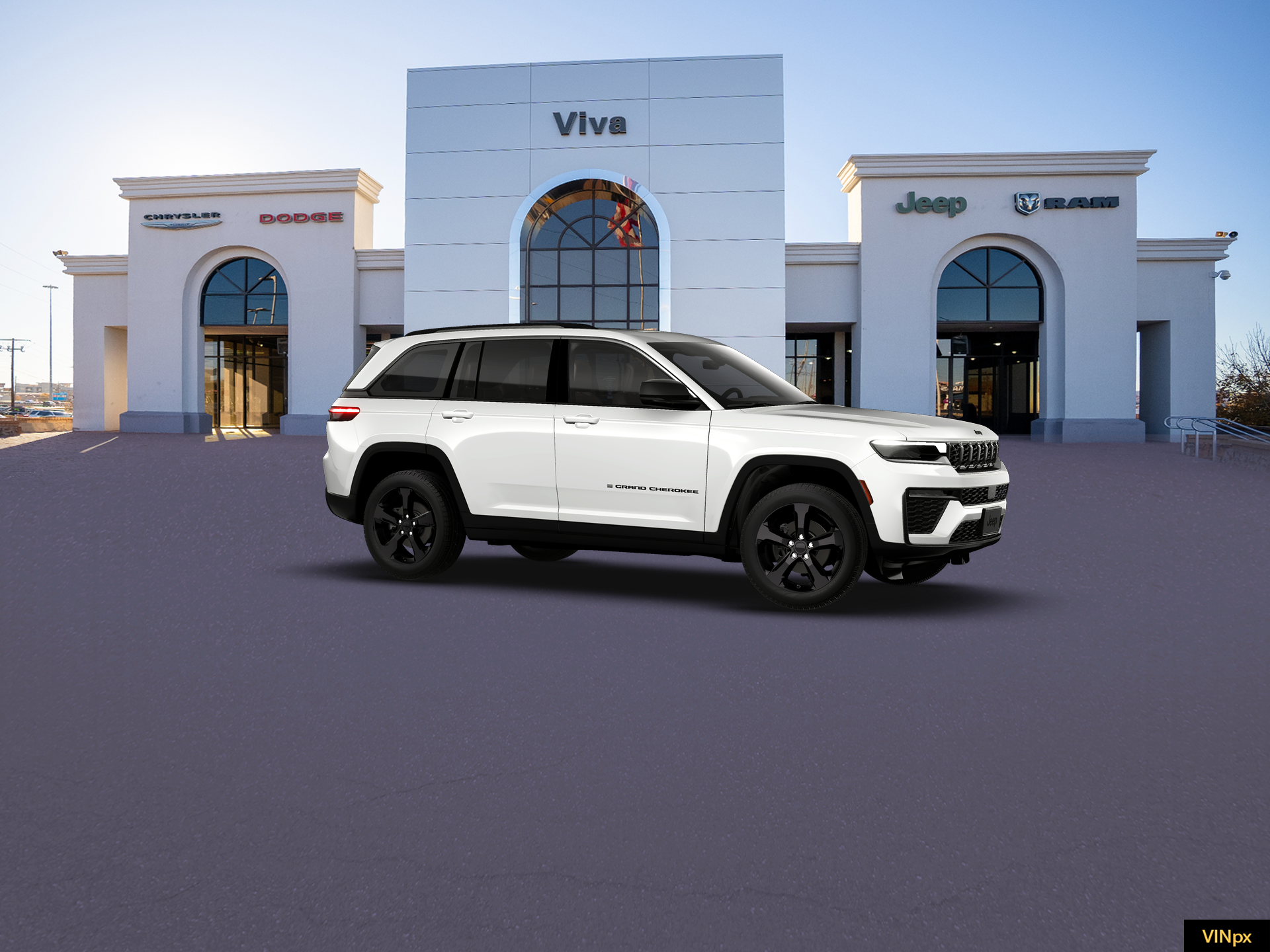 New 2026 Bright White Clear-Coat Exterior Paint Jeep Limited image 22