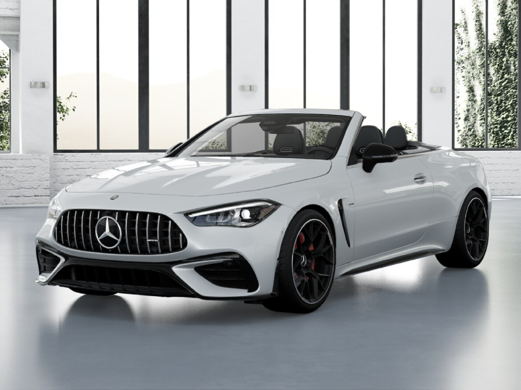 New 2027 MANUFAKTUR Moonlight White Metallic Mercedes-Benz AMG® CLE 53 4MATIC+ Cabriolet image 1