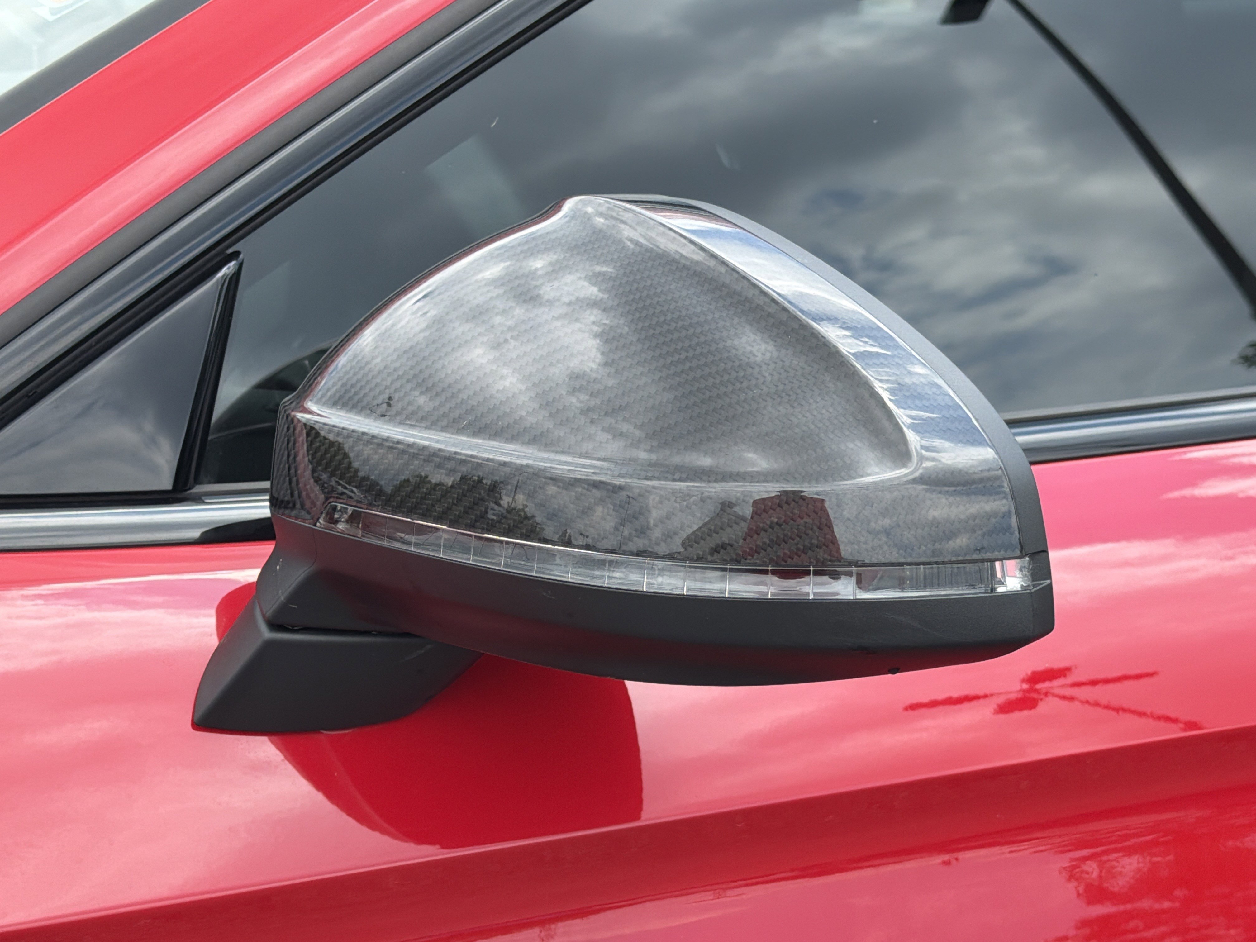 Used 2024 Progressive Red Metallic Audi Premium Plus image 34