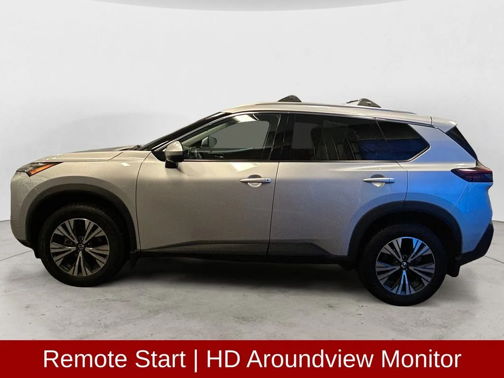 Used 2021 Brilliant Silver Nissan SV image 2