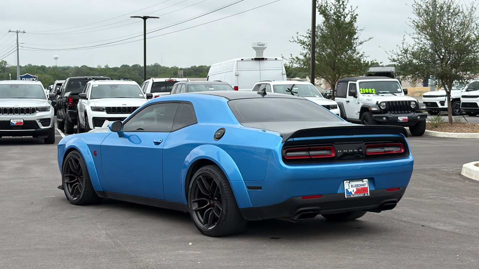 Used 2023 B5 Blue Pearlcoat Dodge SRT Hellcat Redeye Wide Jailbreak image 7